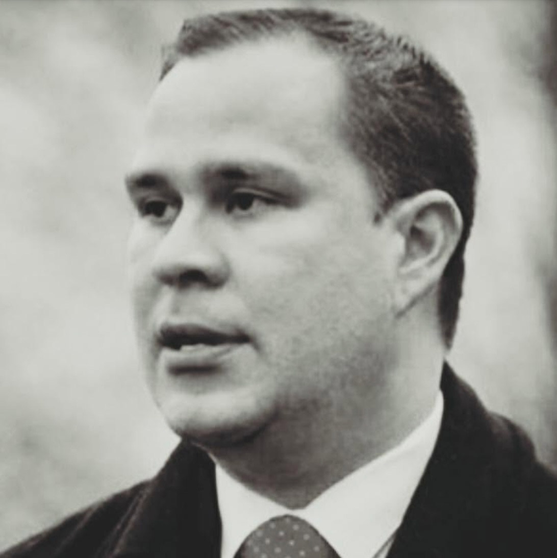 Will Flanagan, former mayor of Fall River, in a black-and-white portrait